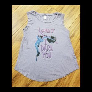 Grab It I Dare You Pole Dance Cat T-shirt Sz Small